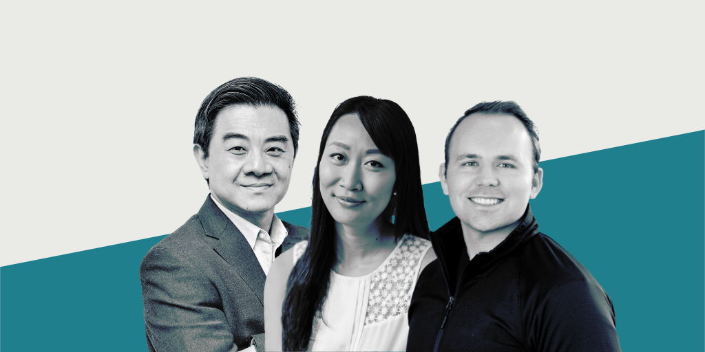 Blockchain Fund’s Managing Partner Ray Wu, Principals Sophia Zhao and Jack Statza