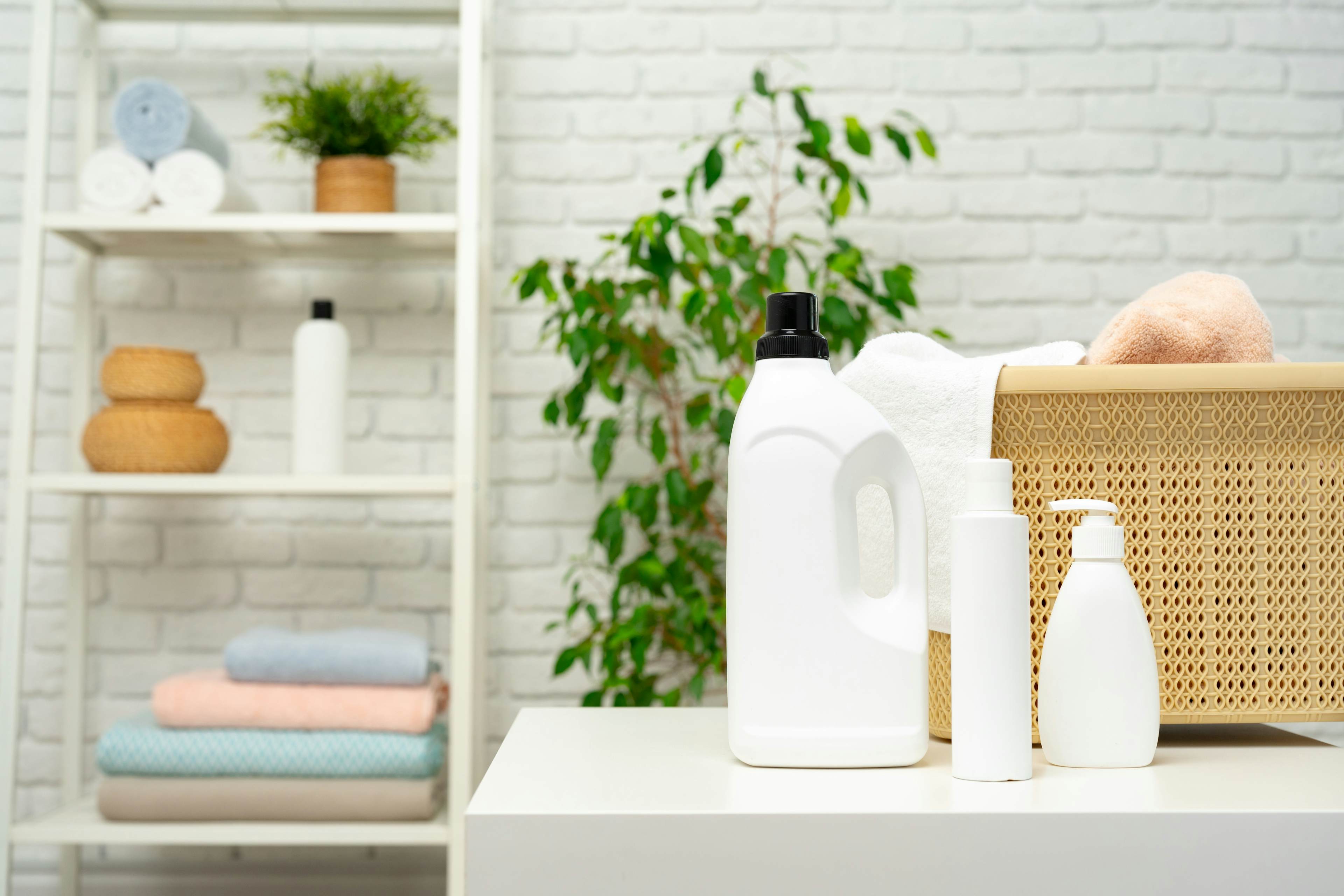 Clean and Sustainable Laundry Room