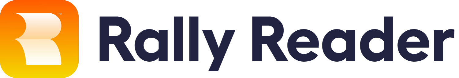 Rally Reader logo