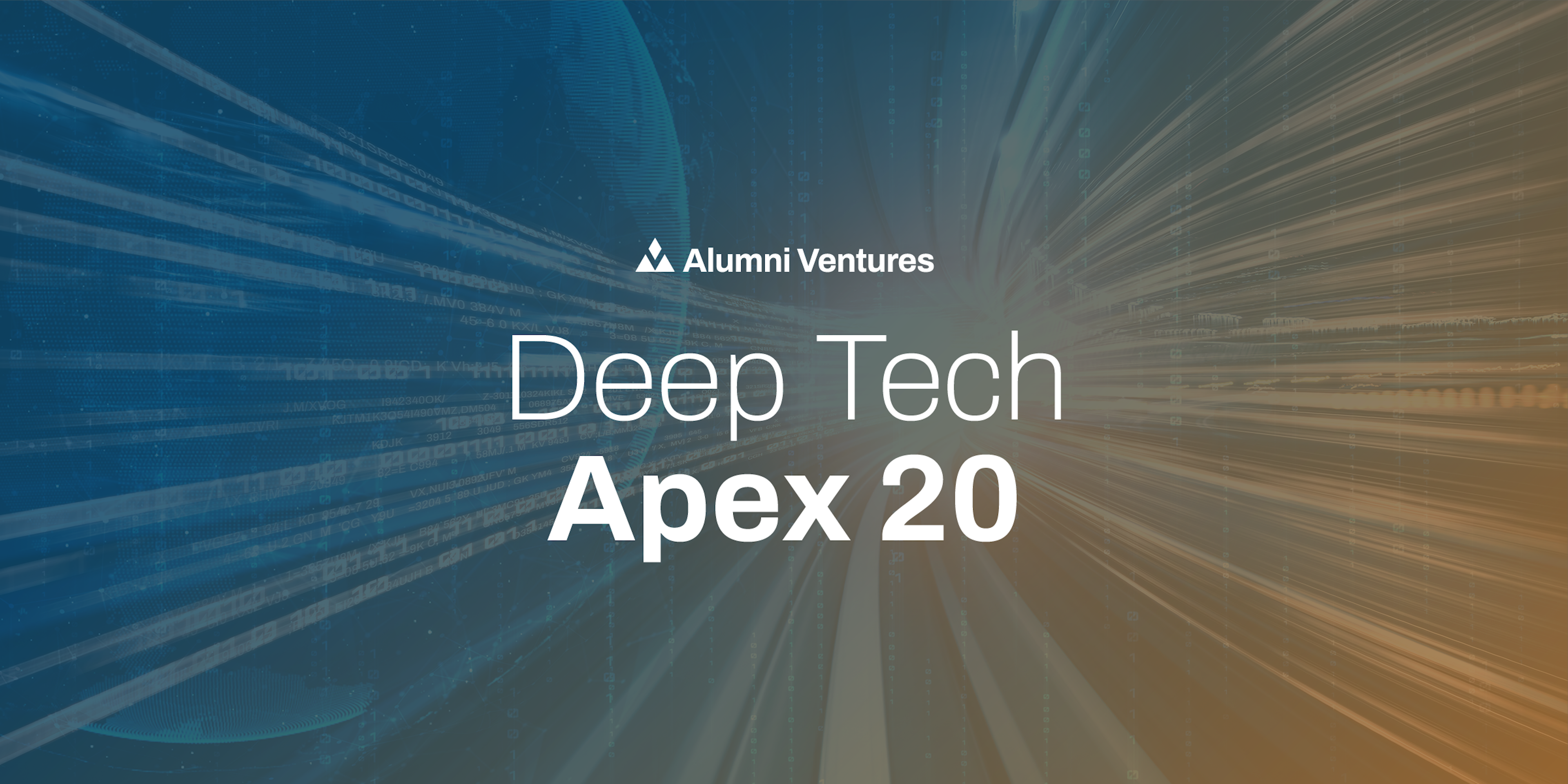 Alumni Ventures Deep Tech APEX 20
