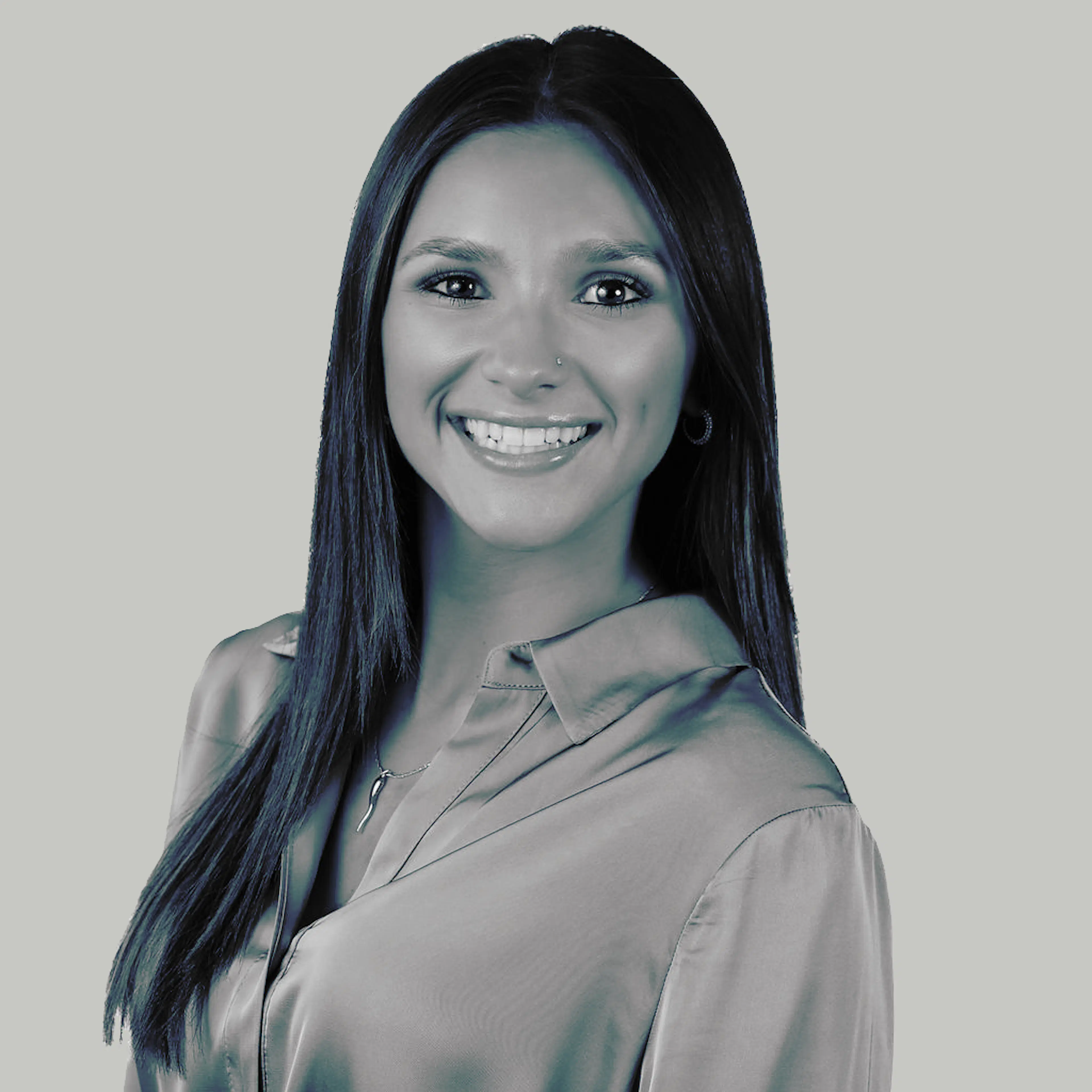 Gianna Brown headshot black and white